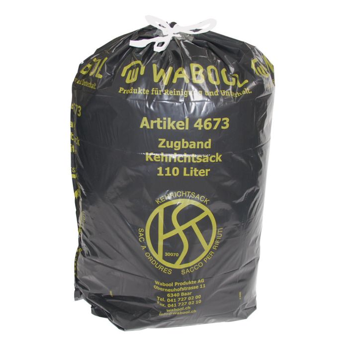 SemyTop Zugband-Müllsäcke 110 L (120 Stück) –  Produktbild-Vorschau 2
