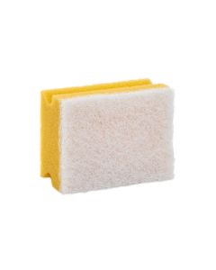 Pad-Schwämme Mini gelb/weiss