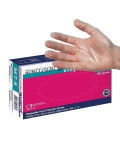 Vinyl-Einweghandschuhe