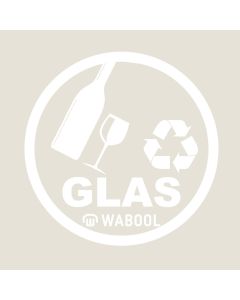 Kleber «GLAS» Ø 10,5 cm