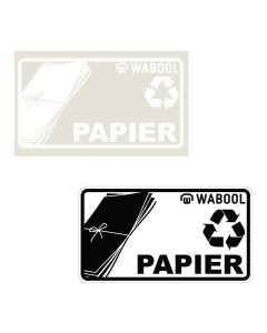 Kleber «PAPIER» 18 x 10 cm