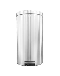 Treteimer 45 l Stahl matt