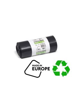Kehrichtsack Recycling mit Verschlussband 110l