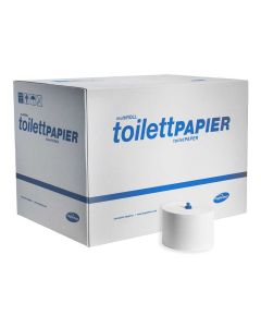 Produktbild des Hagleitner Toilettenpapier Recycling in einem weissen Karton.