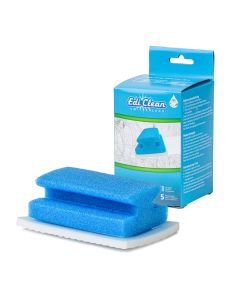 Fleckenradierer Schwamm, blau
