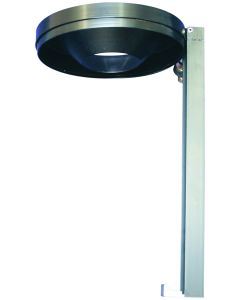 Wandhalter mit selbstlöschendem Trichter