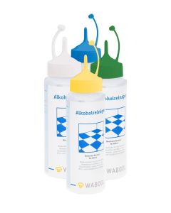 Spritzflasche Kunststoff gerade, mit Etikette