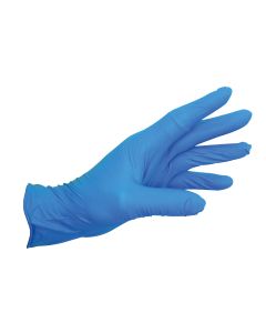 Nitril Einweghandschuhe Wabool, 0.12mm blau