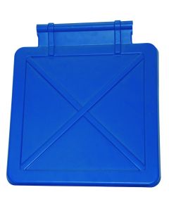 Deckel blau zu Vermop X-Wagen /A