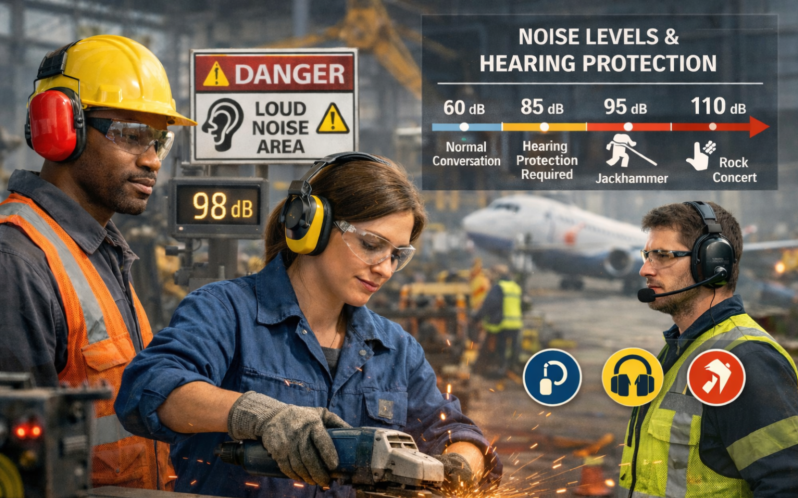 Gehörschutz - Hörschäden vermeiden